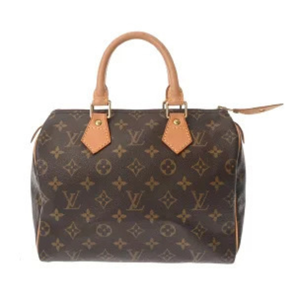 Louis Vuitton Monogram Speedy brown Brown Canvas Handbag